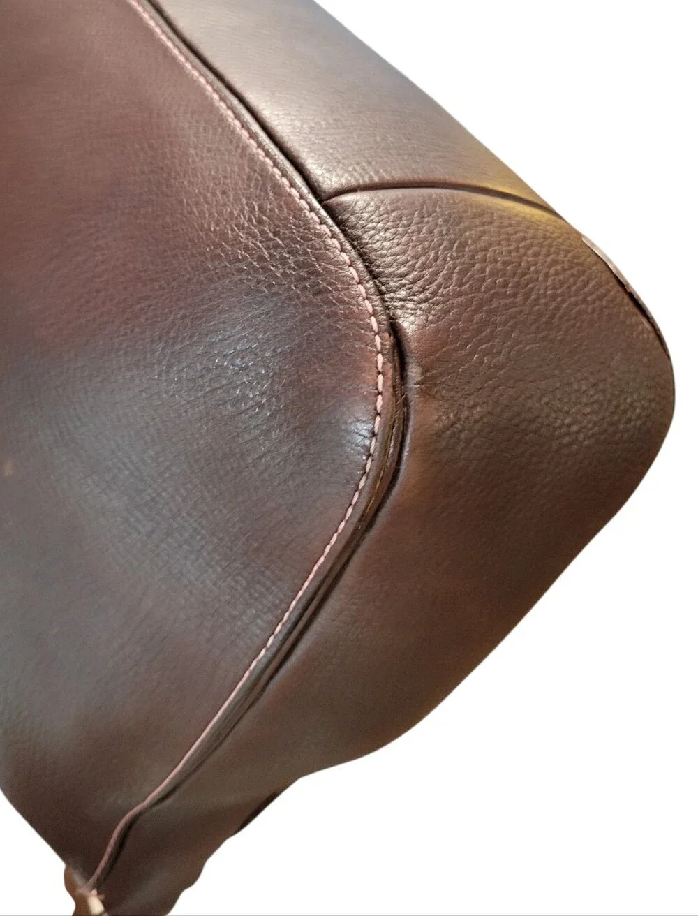 Y2K Coach Chelsea Brown Pebbled Leather Hobo Shoulder Bag Purse
